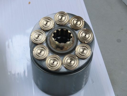 V12 AD2P18 Pompa idraulica Parti di ricambio Blocco cilindro Piastra di valvola del pistone Set di piastra Guida palla