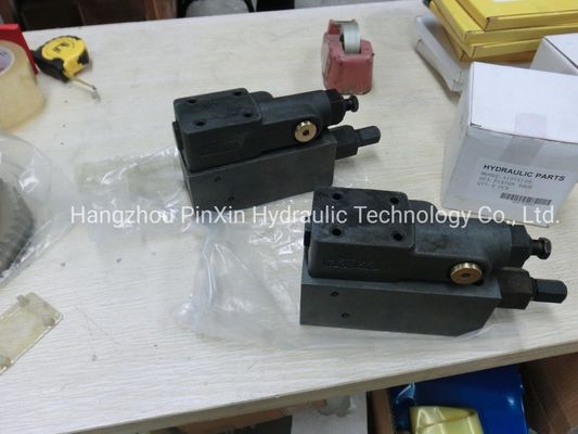 Valvola Lr2g idraulica a due posti per pompa idraulica Sauer PV21 applicata a gru a striscia