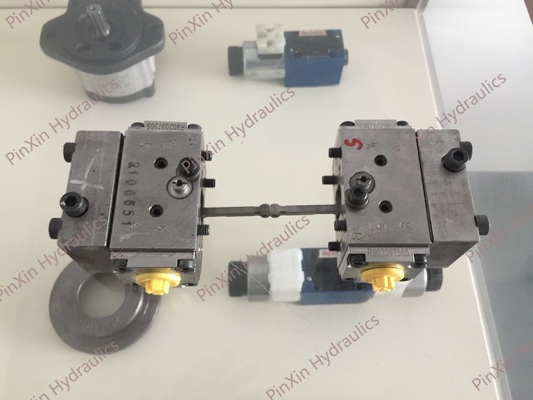 Applicazione pompa idraulica doppio posto A10vg28/45/63 A4vg28/40/56/71 HD Valvola di controllo