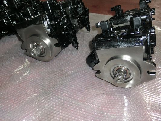 Macchine da costruzione Pompa a pistoni idraulica in acciaio al carbonio A4VG28EP4D1/32R-NSC02F003DP