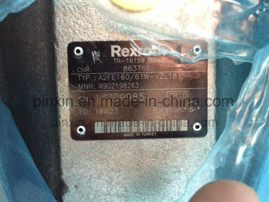 Dimensione del pacchetto 65.00cm * 58.00cm * 55.00cm A2fe160 Motore a pistoni idraulici di ricambio per Hydr R902198263