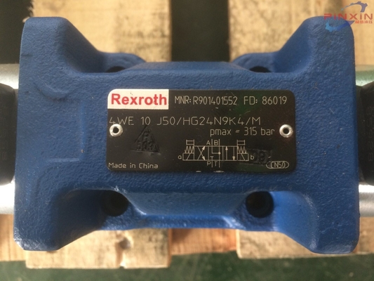 Valvola solenoide Rexroth 4we10j50/Hg24n9K4/M per il supporto delle macchine da costruzione in USD