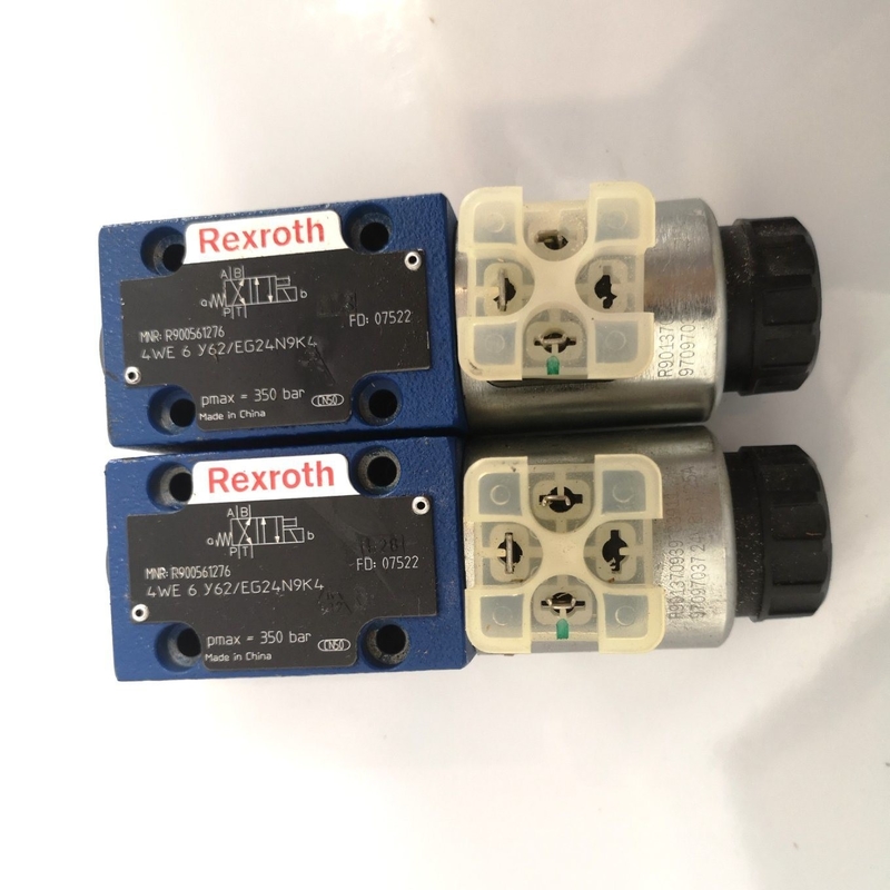 R900561276 4we6y62/Eg24n9K4 Valvola di direzione solenoide per olio Rexroth Dimensione del pacchetto