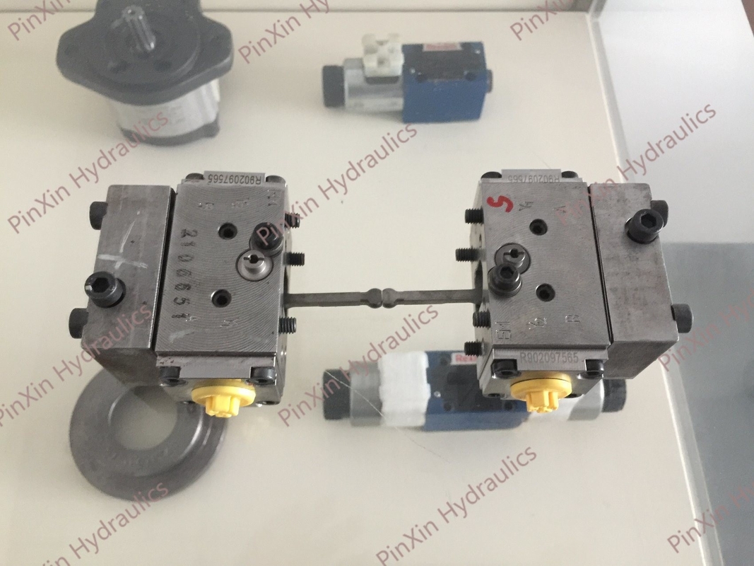 Applicazione pompa idraulica doppio posto A10vg28/45/63 A4vg28/40/56/71 HD Valvola di controllo
