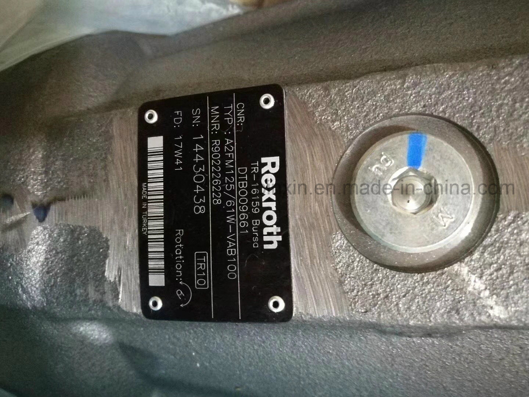 Progettazione A2FM107 Motore a pistone idraulico per la pompa idraulica dell'escavatore 61W-VZB020