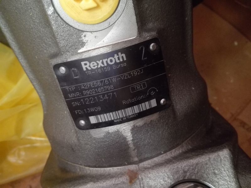 Motore a pistone idraulico ad olio serie A2fe63 per escavatore facile da installare